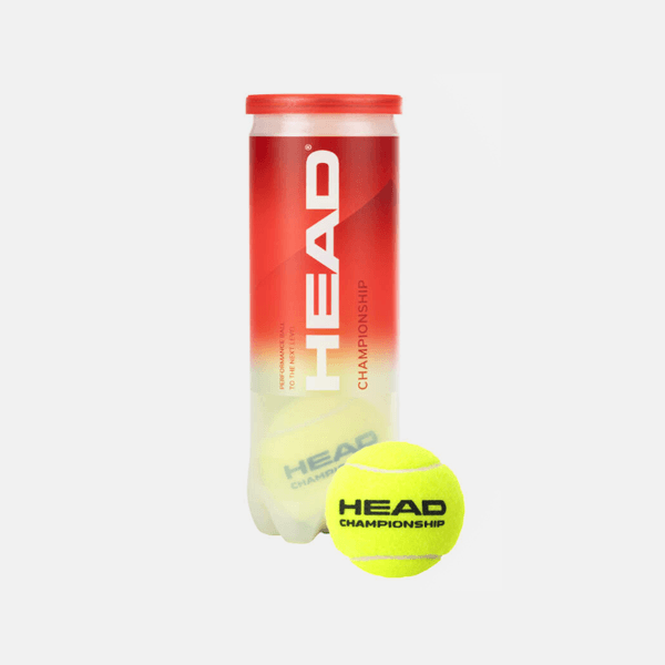 3B HEAD Championship tennis balls for training and match play