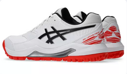 Asics Gel Lethal Field 2 - White/Cherry Tomato - Cricket Rubber Shoes