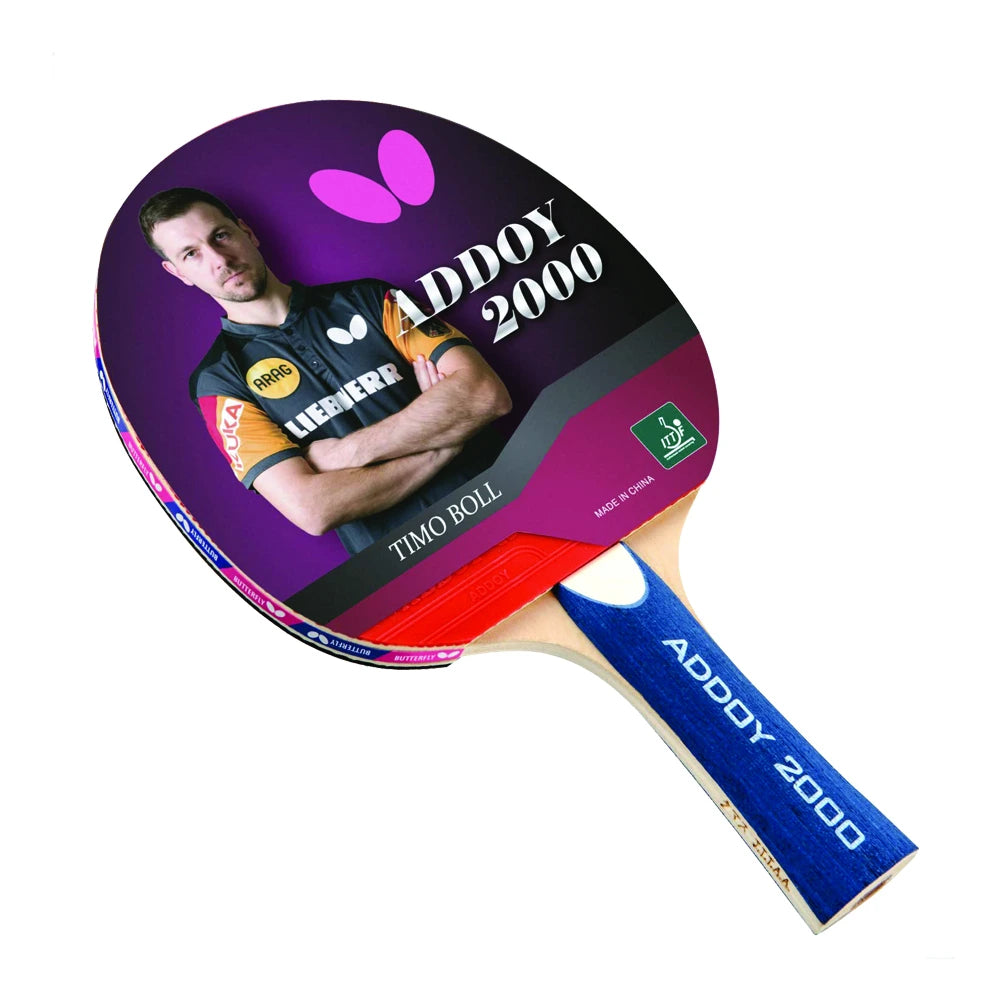 Butterfly Addoy 2000_table tennis bat_ping pong paddle_table tennis racket_buy table tennis bat australia_sports equipment Australia_best table tennis bat for beginners | SWC