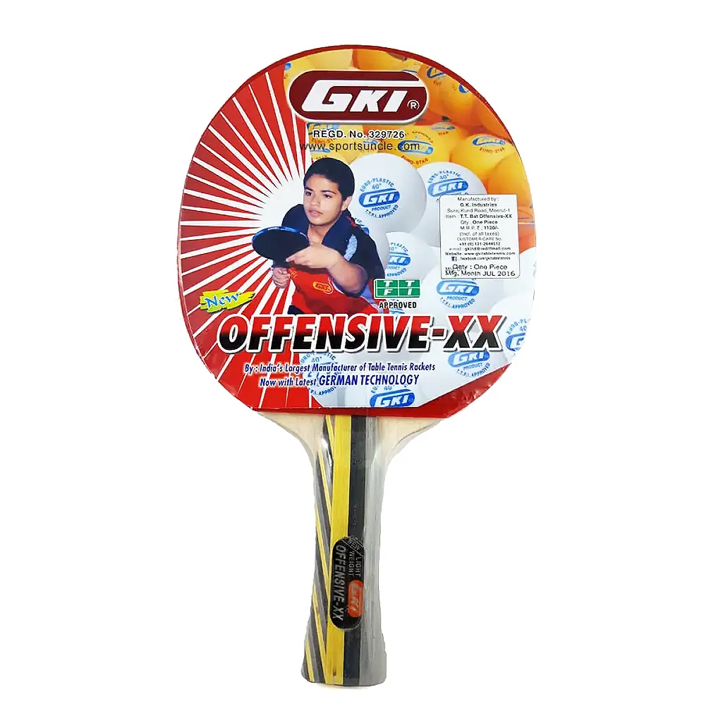 GKI OFFENSIVE TABLE TENNIS BAT | Sports World Canberra