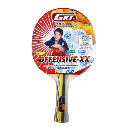 GKI Offensive Table Tennis Bat
