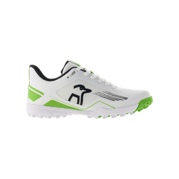 Kookaburra Pro 2.0 White/Lime/Black - Spike - Cricket Shoes