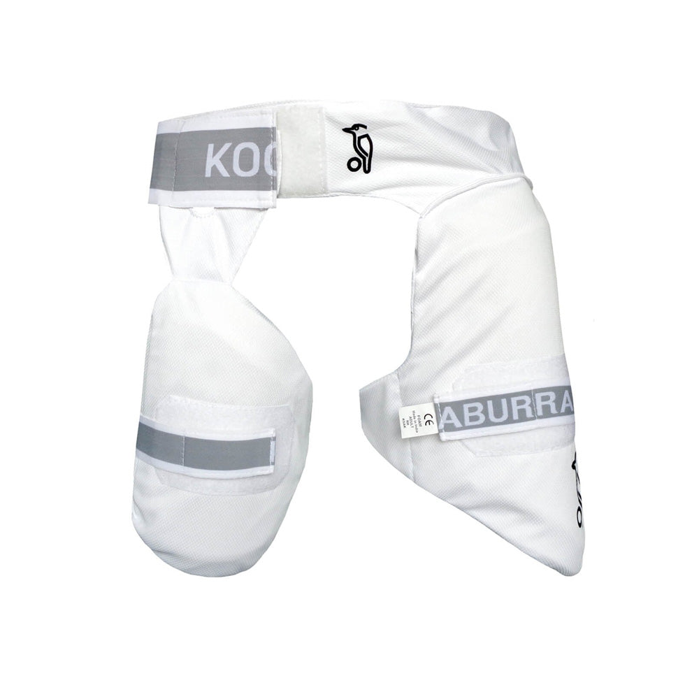 Kookaburra Pro 500 Combo Thigh Guard Youth_Youth Combo Thigh Guard_Cricket Thigh Guards for Youth_Buy Youth Thigh Guards Online_Kookaburra Cricket Protective Gear_Youth Cricket Protection_Cricket Safety Gear for Young Players_Sports World Canberra Kookaburra Gear_Quality Youth Cricket Equipment_Canberra Cricket Safety Equipment