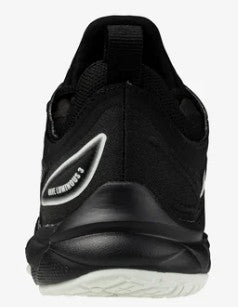 Mizuno Wave Luminous 3 NB Women’s Netball Shoes – Black/Hint of Mint