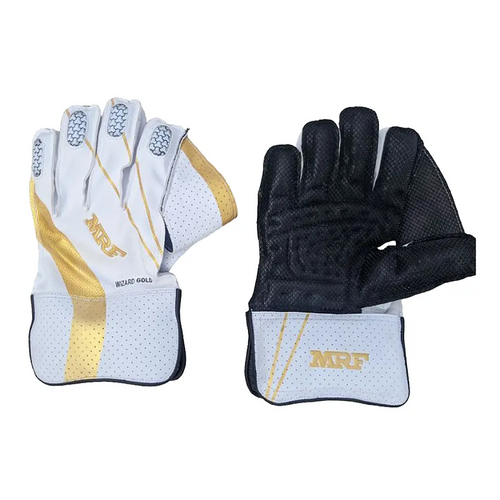 MRF Wizard Gold Wicket Keeping Gloves