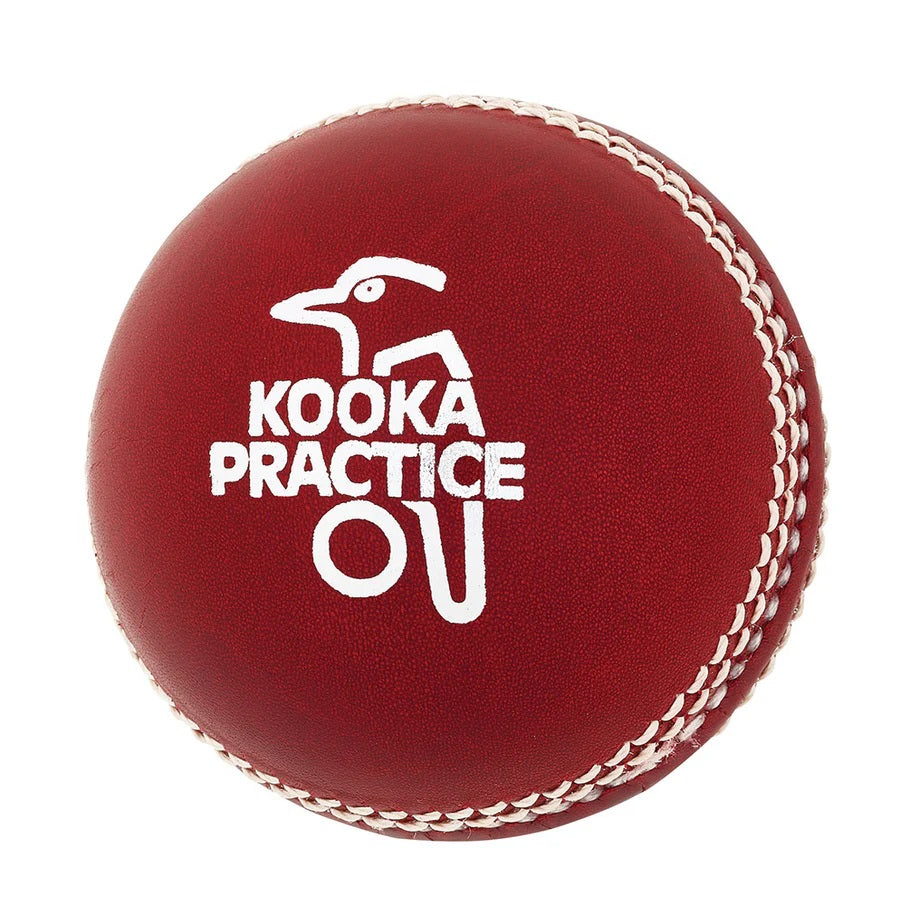 Kookaburra Practice Cricket Ball - Red (Pack of 12)
