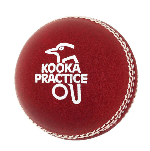 Kookaburra Practice Cricket Ball - Red (Pack of 12)
