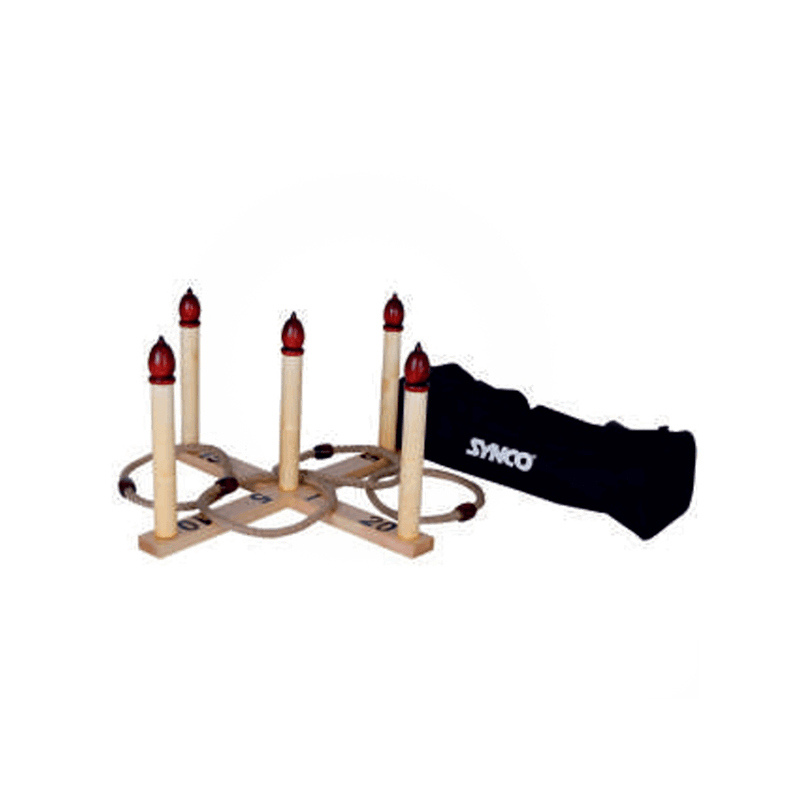 Synco Quoits Ring Throw Game - Large Natural