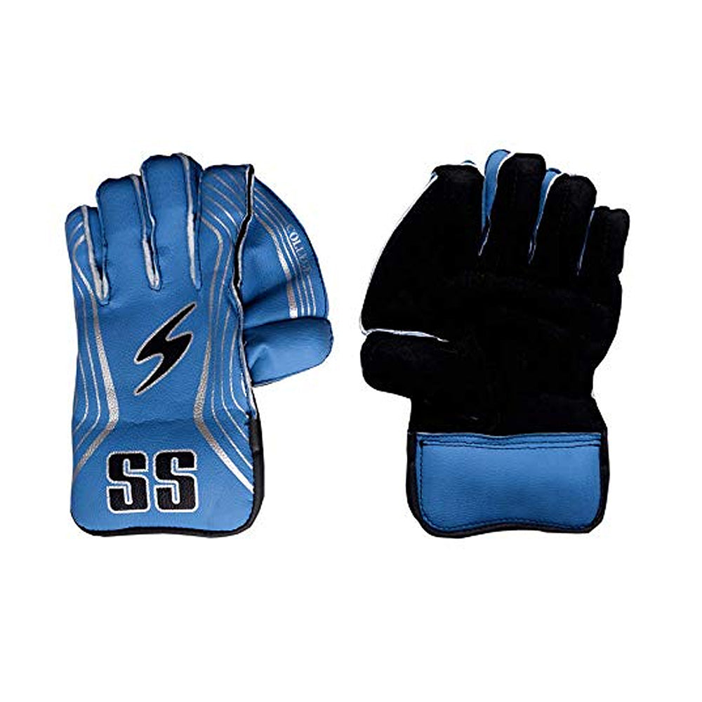 SS College W K Gloves_Junior Cricket Wicket Keeper Gloves | Sports World Canberra