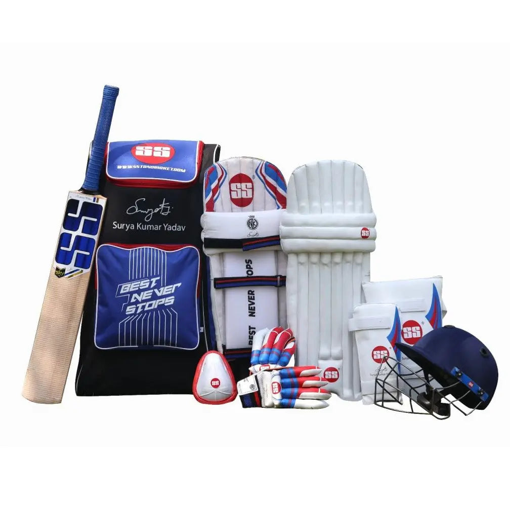 SS Sky Junior Cricket Kit_Junior Cricket Kit_SS Cricket Kit for Kids_Complete Junior Cricket Set_SS Sky Cricket Equipment_Youth Cricket Gear_Sports World Canberra Junior Kit_SS Sky Kit Features_Kids Cricket Kit_SS Cricket Gear for Juniors