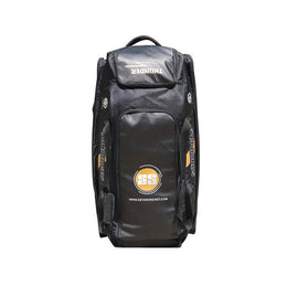 SS Thunder Black/Gold Wheelie Kitbag