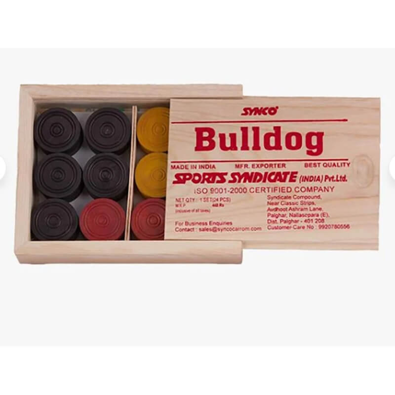 SYNCO BULLDOG CARROM COINS