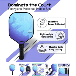 Synco Hybrid Pickleball Paddle Racket - Blue