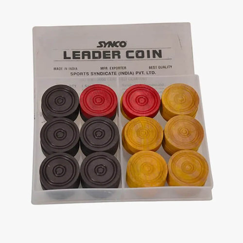 SYNCO LEADER CARROM COINS LEADER CARROM COIN SET