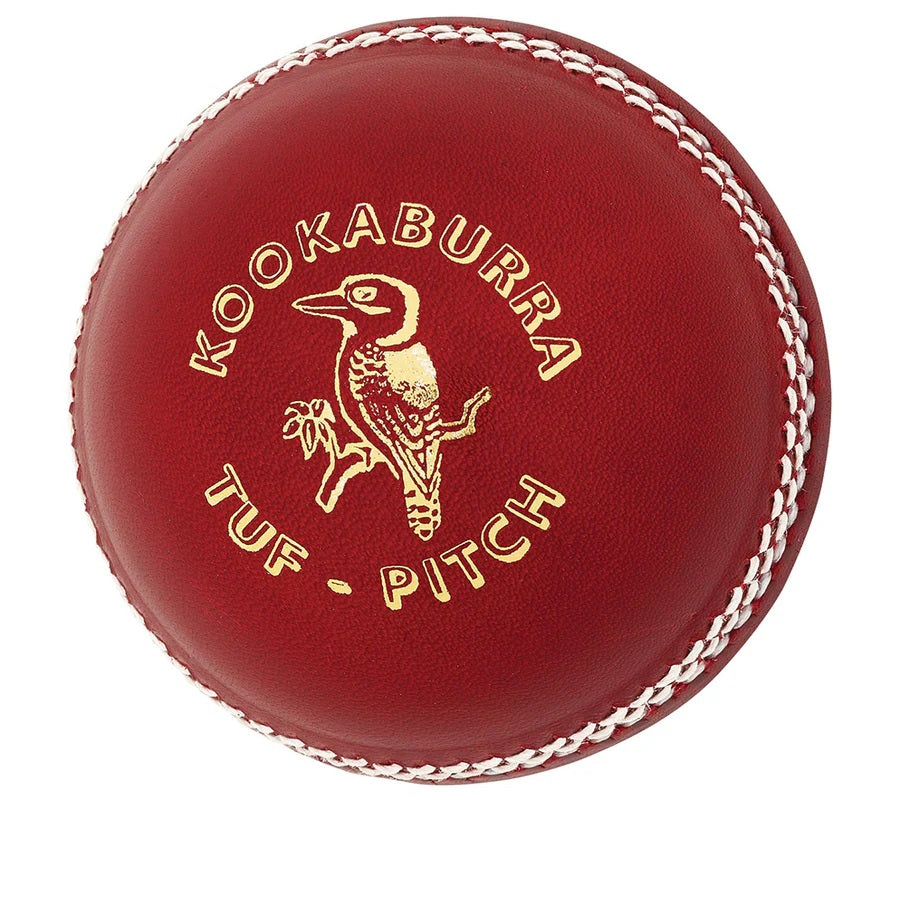 Kookaburra Tuf Pitch Cricket Ball - Red (Pack of 12)