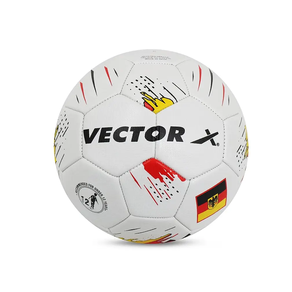 VECTOR X GERMANY Machine Stitched 3 PVC Soccer Balls