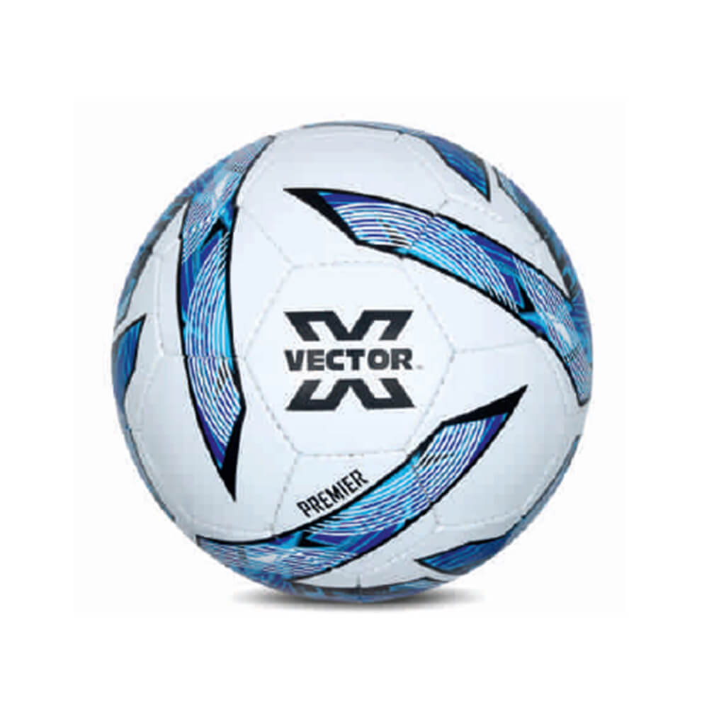 VECTOR-X PREMIER FOOTBALL WHITE/BLUE