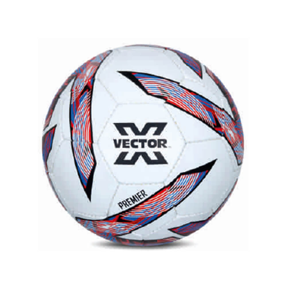 VECTOR-X PREMIER FOOTBALL WHITE/RED