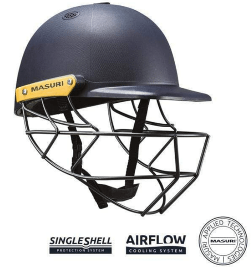 Masuri Vision Series Club Steel Junior Cricket Helmet Sports World Canberra