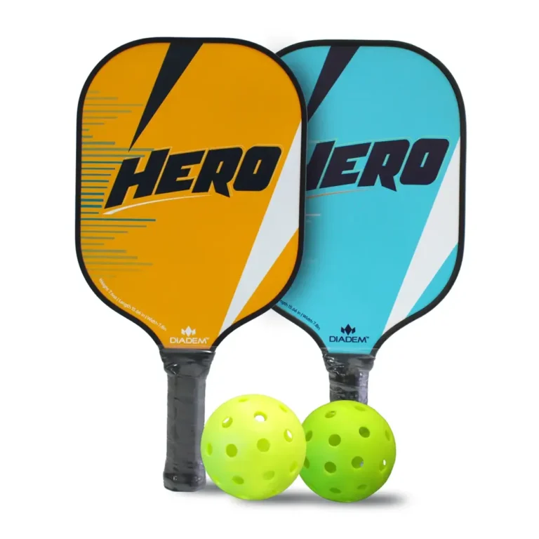 Diadem Hero Pickleball Set, pickleball set for beginners, complete pickleball set, pickleball paddles and balls, pickleball gear, sports equipment, pickleball starter kit, Diadem pickleball