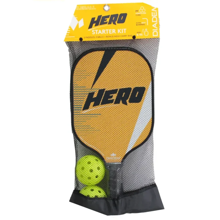 Diadem Hero Pickleball Set, pickleball set for beginners, complete pickleball set, pickleball paddles and balls, pickleball gear, sports equipment, pickleball starter kit, Diadem pickleball