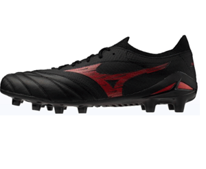 Black Morelia 40th Red Soccer Boots